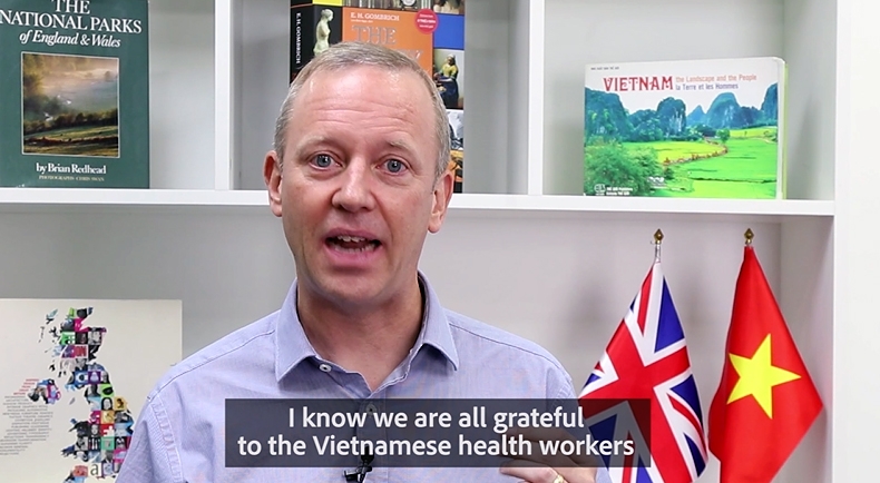 Ambassador Gareth War: The UK supports vaccination programme in Vietnam